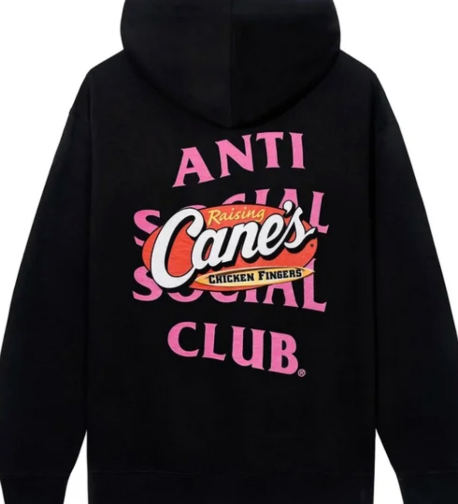 Anti Social Social Club x Raising Canes Saucy Hoodie 'Black'