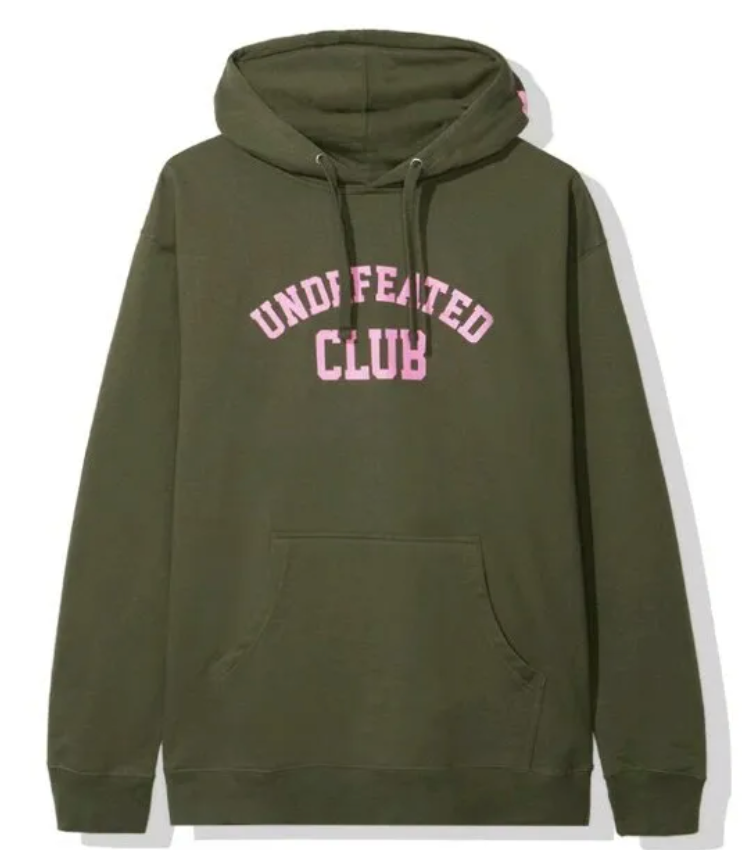 Anti Social Social Club Undefeated Olive Hoodie