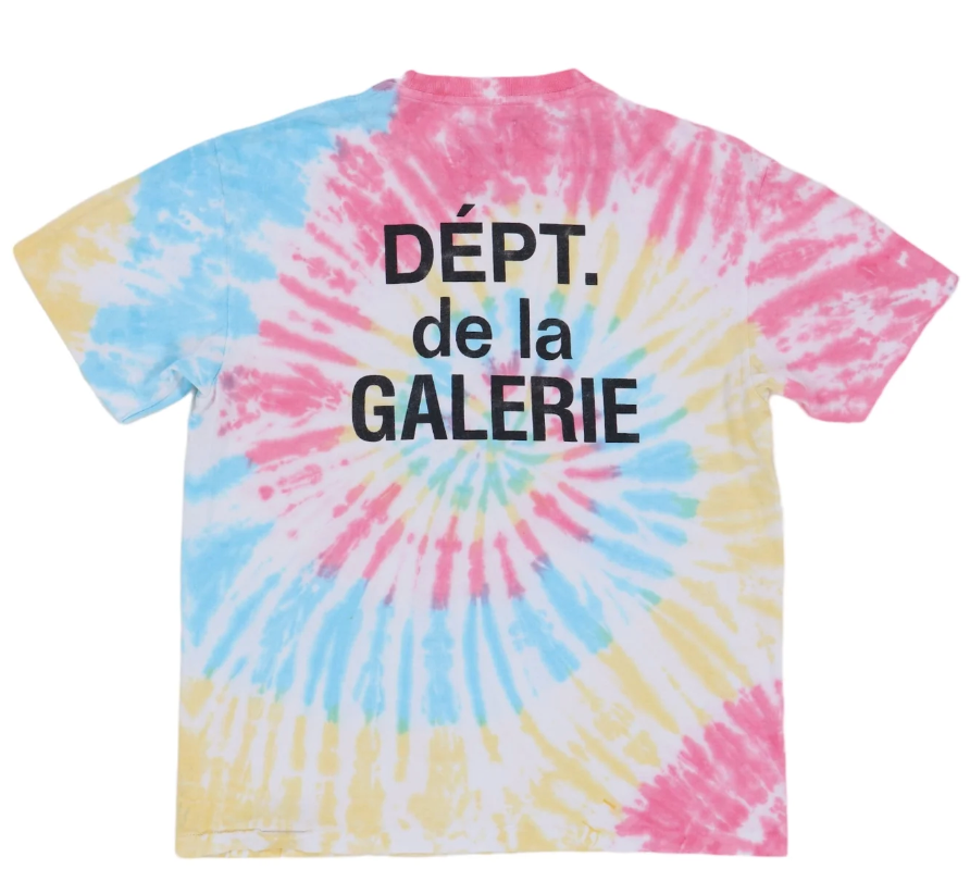 Gallery Dept. Tie Dye French Tee Repurposed
