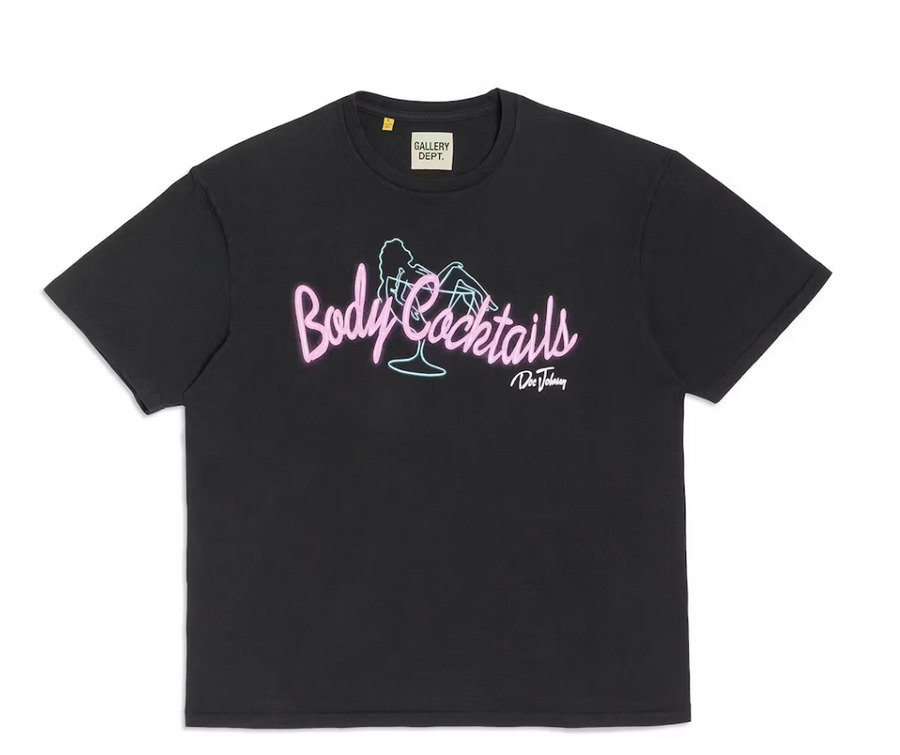 Gallery Dept. Body Cocktails T-Shirt Black