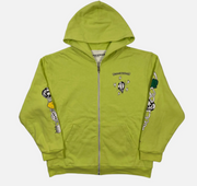 Chrome Hearts Matty Boy Lime Zip Up