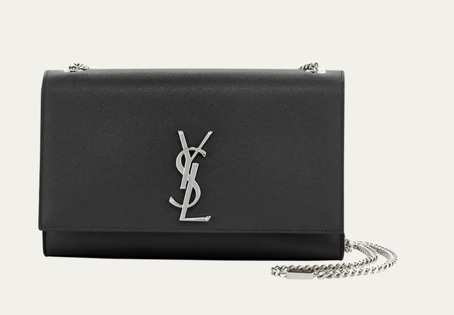 YSL Kate Crossbody Bag in Grained Leather