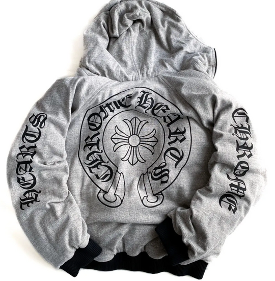 Chrome Hearts Exclusive Reversible Monogram Nylon Puffy Jacket