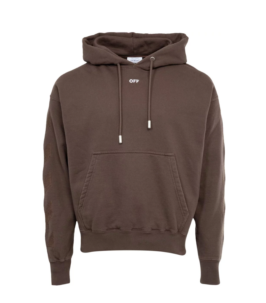 Off-White Cornely Diag Skate Hoodie Rain Drum