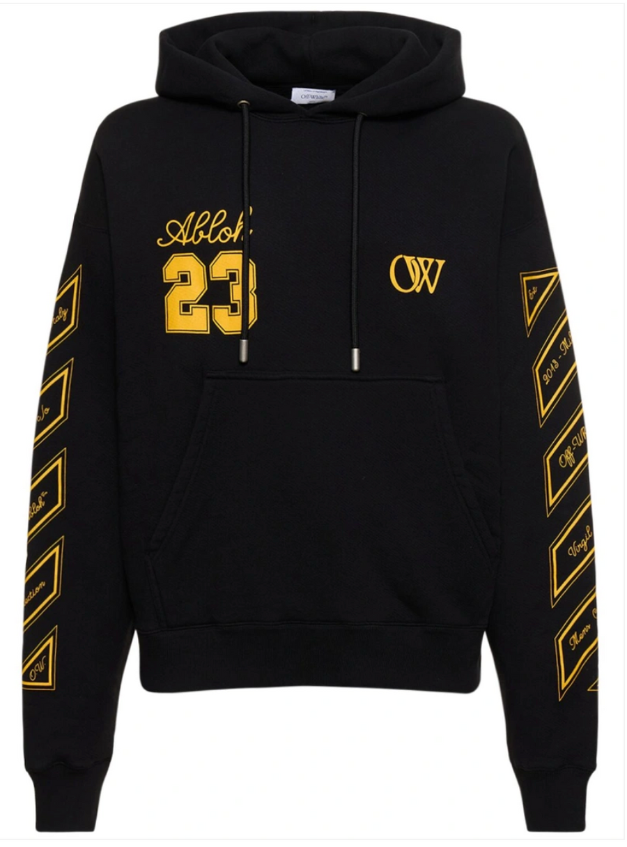 Off-White 23 Skate Hoodie Black