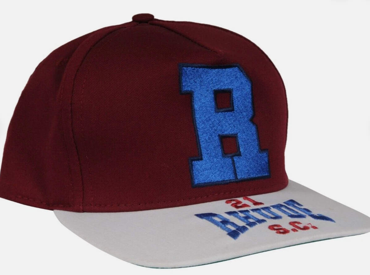 Rhude Hat "R" - Maroon/White