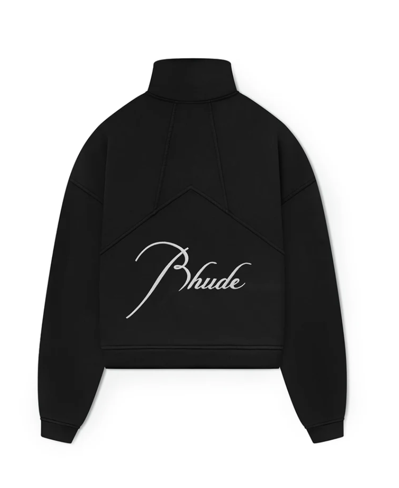 Rhude Quarter Zip - Black $750