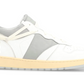 Rhude Rhecess Leather Low-Top Sneaker- White/Grey Size 9 Mens Shoe