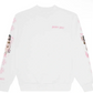 Chrome Hearts Deadly Doll White Pin Up Sweatshirt PRE OWNED