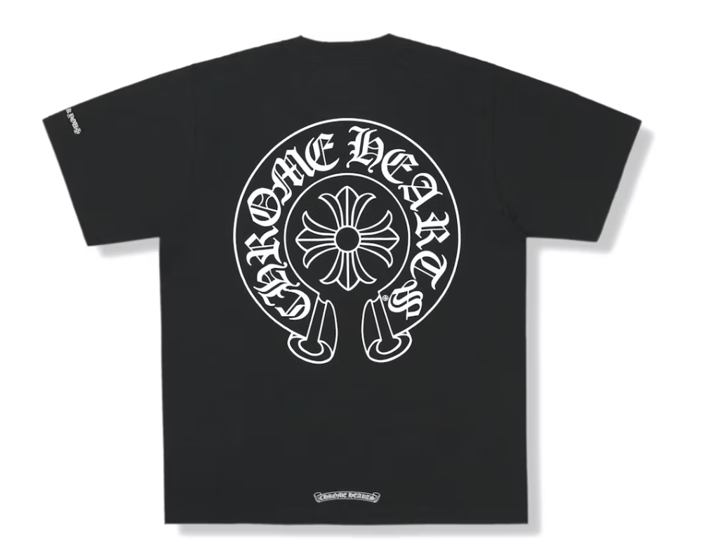 Chrome Hearts Horse Shoe Logo Pocket T-Shirt Black