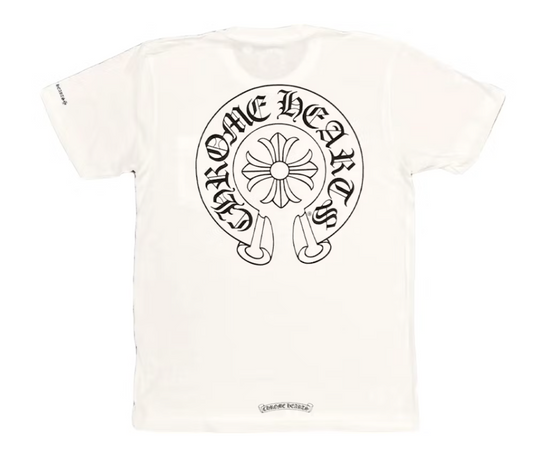 Chrome Hearts Horse Shoe Logo Pocket T-Shirt White