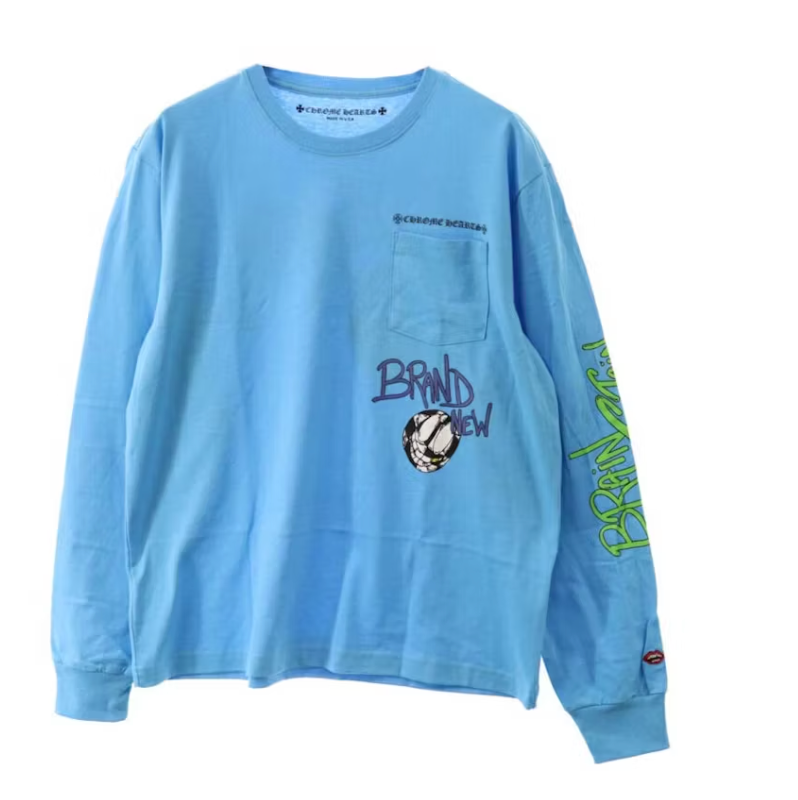 Chrome Hearts x Matty Boy Brain New Long Sleeve T-Shirt