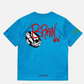 Chrome Hearts Matty Boy Brain Blue S/S T-Shirt Size Large