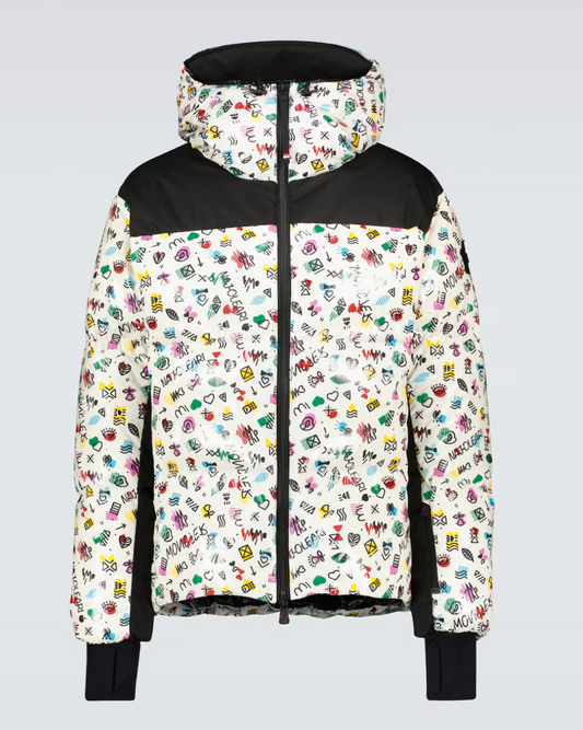 Moncler Genuis 3 Grenoble White Mazodo Down Jacket Size 2