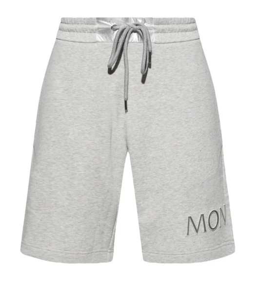 Moncler Pantalone Corto / Logo-Embroidered Shorts Size XL