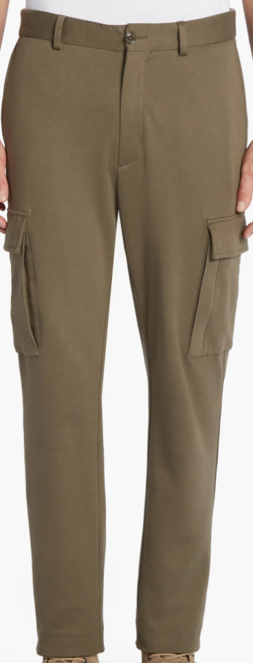 Moncler Pantalone Sportivo Brown / Cotton Blend Jersey Cargo Pants