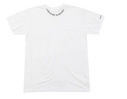 Chrome Hearts Neck Logo Short Sleeve Pocket Crew T-shirt White