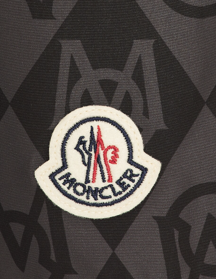 Moncler Boxer Mare Monogram Shorts Size Medium