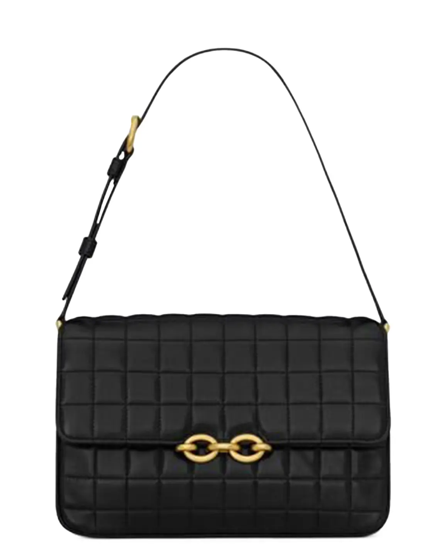 Yves Saint Laurent Le Maillon Satchel 'Black' YSL