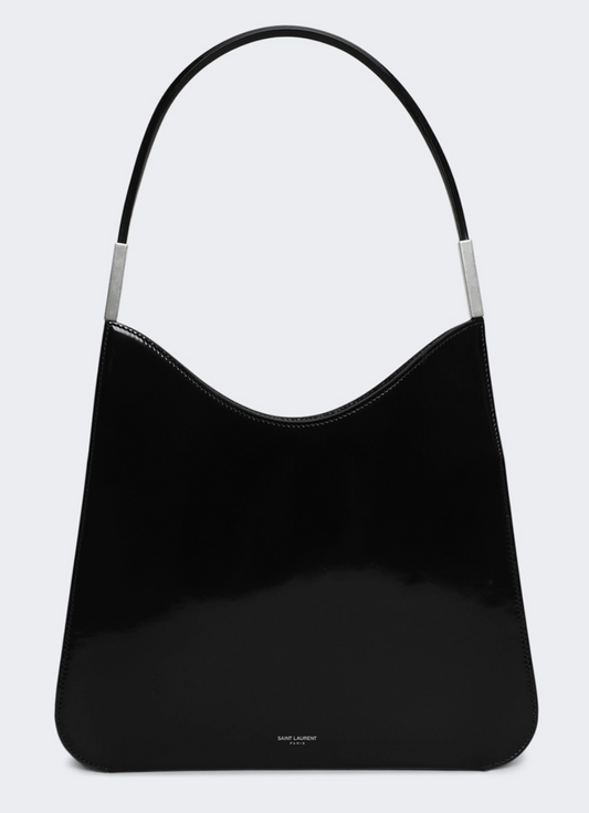 Yves Saint Laurent Hobo Handbag Black YSL