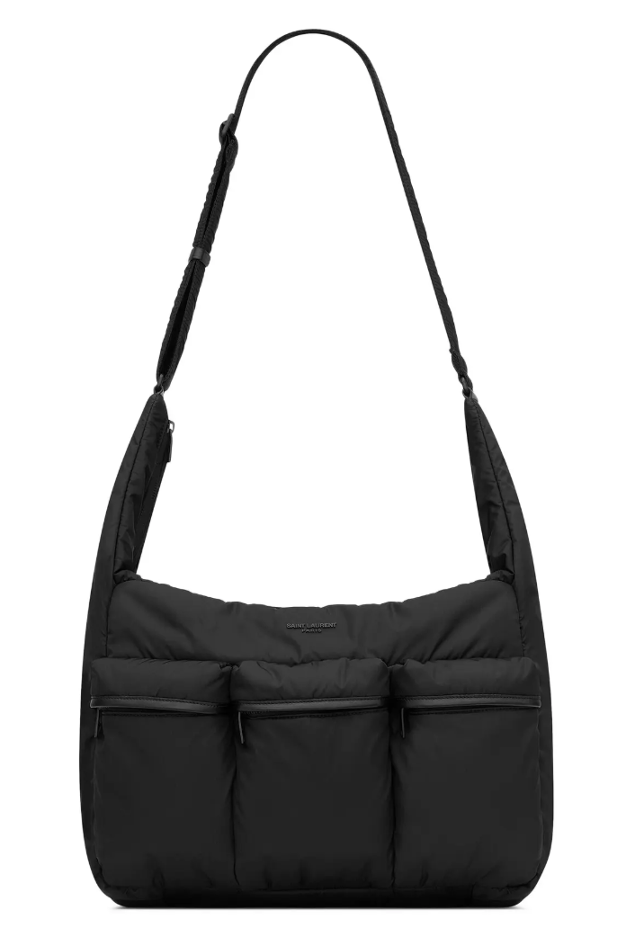 Yves Saint Laurent Multi Pocket Puffer Bag 'Black' YSL