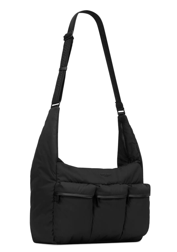 Yves Saint Laurent Multi Pocket Puffer Bag 'Black' YSL