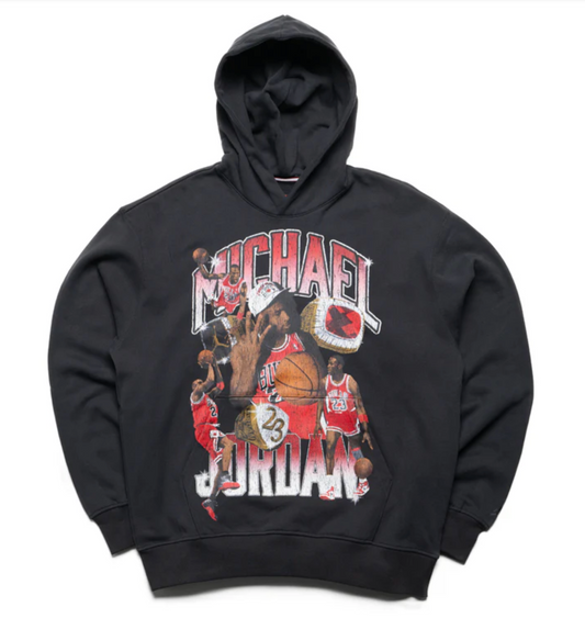 Brand New Jordan Flight Fleece Graphic Pullover Hoodie Off Noir Size XXL