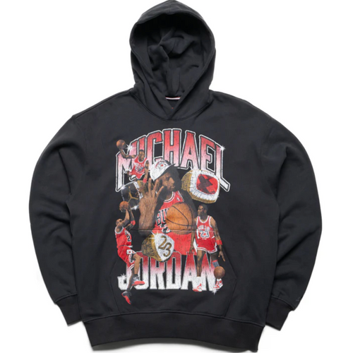Brand New Jordan Flight Fleece Graphic Pullover Hoodie Off Noir Size XXL