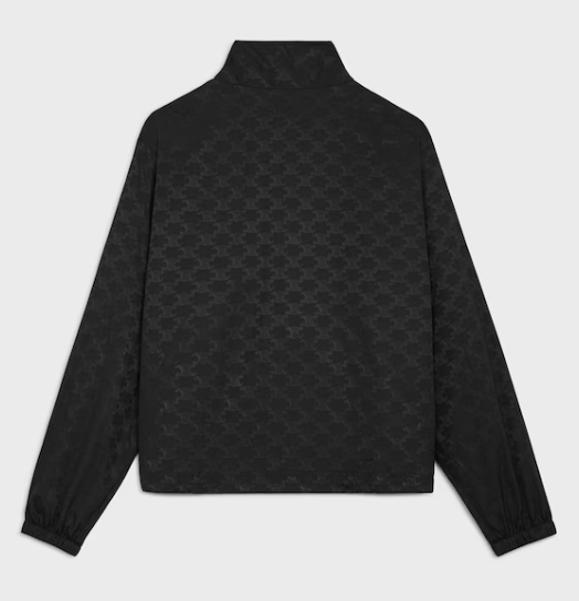 Celine Blouson Jacket in Monogram Nylon 'Black' Size IT-52 US-42