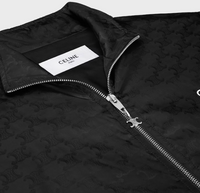 Celine Blouson Jacket in Monogram Nylon 'Black' Size IT-52 US-42