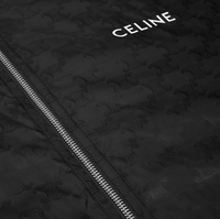 Celine Blouson Jacket in Monogram Nylon 'Black' Size IT-52 US-42