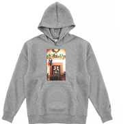 Brand New Air Jordan Mens Jumpman Chimney Hoodie Grey Size Large