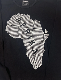 Barriers Afrika Amerika Thermal Long Sleeve Shirt 'Black' Size Large