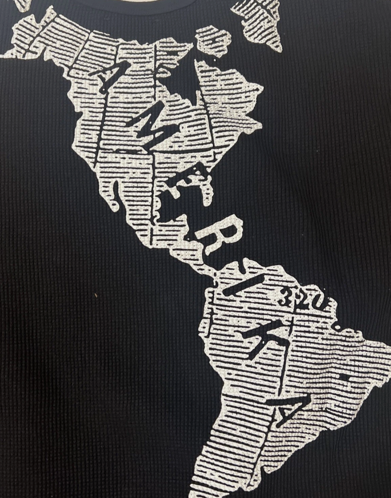 Barriers Afrika Amerika Thermal Long Sleeve Shirt 'Black' Size Large