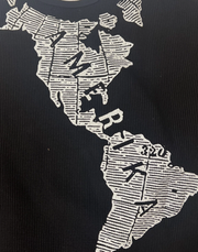 Barriers Afrika Amerika Thermal Long Sleeve Shirt 'Black' Size Large