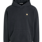 Palm Angels Back Burning Monogram Hoody Black/Gold Size XL