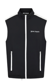 Palm Angels Classic Logo Vest Black/Off White Size 48