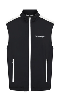 Palm Angels Classic Logo Vest Black/Off White Size 48
