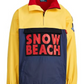 Polo Ralph Lauren Snow Beach Pullover Deep Water/Chrome Yellow Size Large