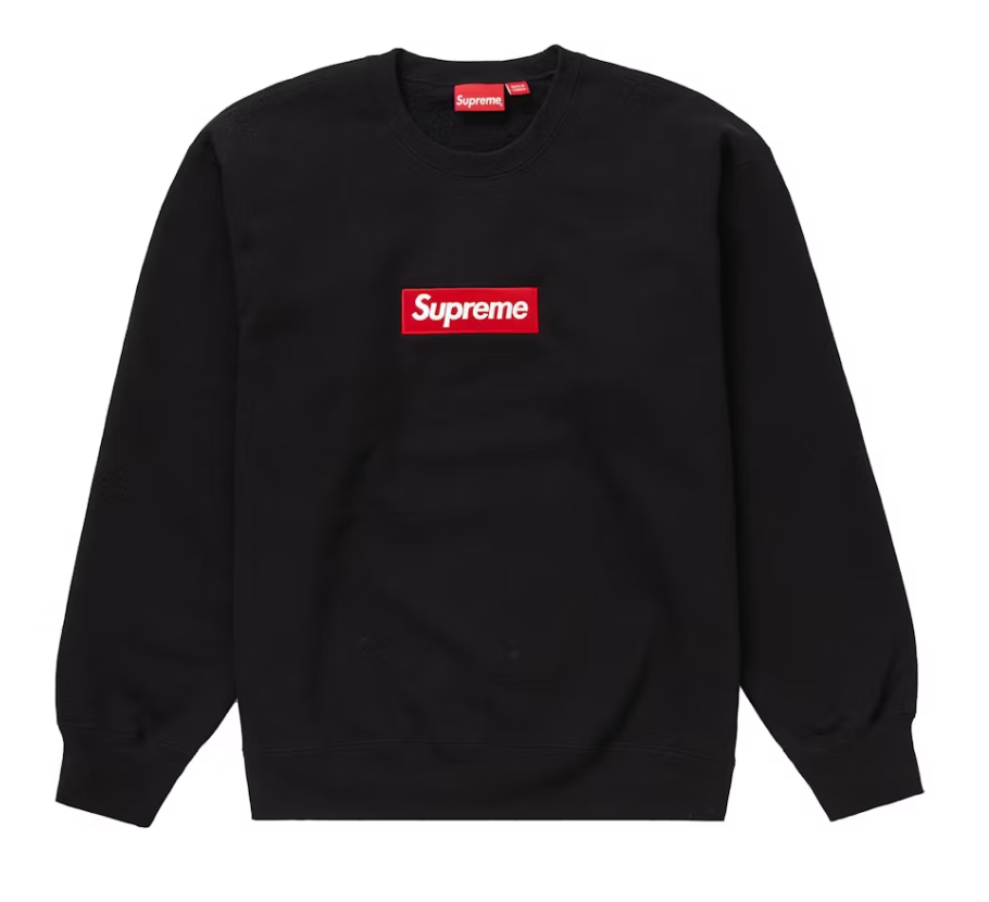 Supreme Box Logo Crewneck (FW22) Black Size Medium