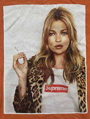 Supreme Kate Moss Orange 2012 Tee Shirt Size Large