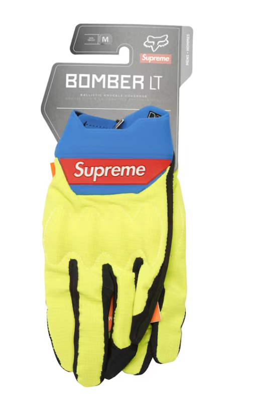 Supreme Fox Racing Bomber LT Gloves Multicolor Size Large