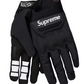 Supreme Fox Racing Bomber LT Gloves Black Size Small