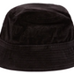 Supreme x Lacoste Velour Crusher Black Bucket Hat