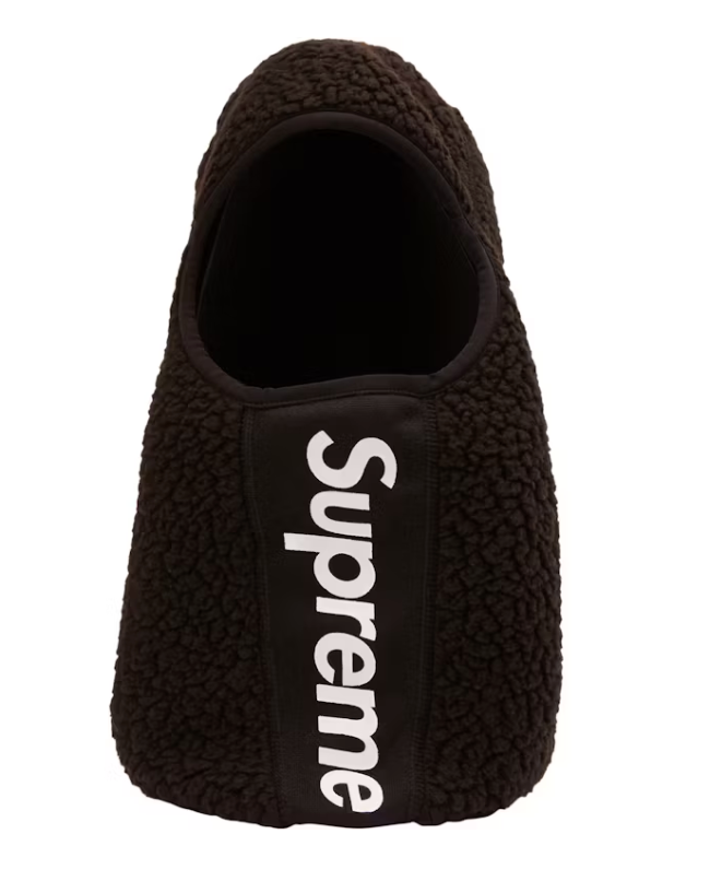 Supreme Polartec Deep Pile Balaclava Black