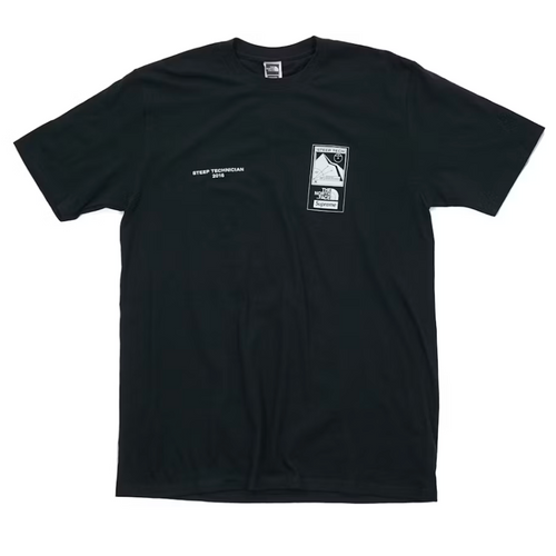 Supreme The North Face Steep Tech T Shirt Black Size Small
