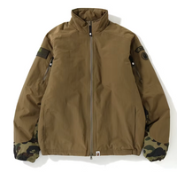 A Bathing Ape BAPE 1st Camo Green Tactical Military Jacket Size Small