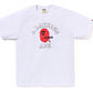 A Bathing Ape BAPE Japan College Tee White Size Small Mens