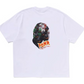 A Bathing Ape BAPE Shark Seijin Photo Print Relaxed Fit Tee White Size Medium Mens