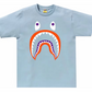 BAPE Colors Shark PONR Tee Sax Blue Size Medium Mens